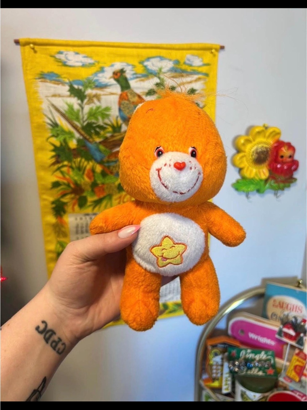 Vintage 2005 Care Bears Laugh a Lot Bear